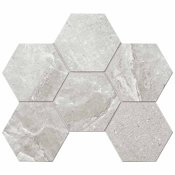 Мозаика KAILAS KA01 Hexagon непол.(10 мм) 25x28.5 от Ametis (Россия)