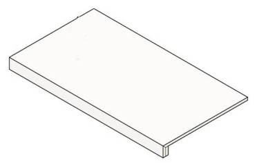 Фронтальная ступень Lims Grey Scalino 75 (A3WB) 37.5x75 от Atlas Concorde (Италия)