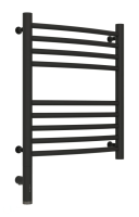 Полотенцесушитель электрический 500х400 Сунержа Богема + выгнутая 15-5802-5040 черный