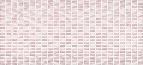 Настенная плитка Pudra мозаика рельеф розовый (PDG073D) 20x44 от Cersanit (Россия)