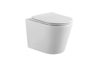 Унитаз подвесной с сиденьем микролифт Aquatek Вега AQ1904T-00 безободковый