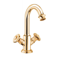 Смеситель для раковины Cezares Aphrodite APHRODITE-LS2-03/24-O золото