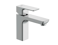 Смеситель для раковины Cersanit Geo латунь хром клик клак (63039)