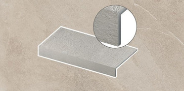 Фронтальная ступень г-образная SHALE TAUPE ELEMENTO L L.120 (SL06LBA2B) 14x120x60 от Italgraniti (Италия)
