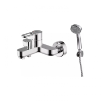 Смеситель для ванны с коротким изливом с аксессуарами Bravat Stream-D F637163C-B