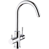 Смеситель для кухни Paini Cox 78CR6433VL2KM хром