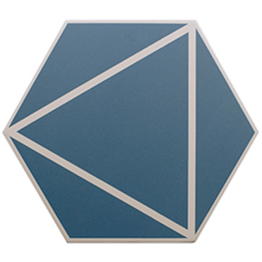 Керамогранит FANCY LINES OCEAN (127021) 20x23 от DNA Tiles (Испания)