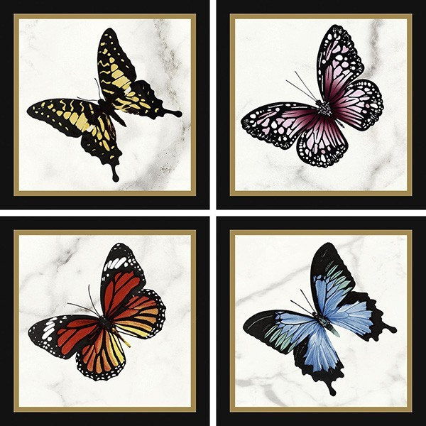 Декор Victorian Marble Wht Btfy 45 Sqr Gls 7R (K1222MK0D0) 20x20 от Villeroy & Boch (Германия)