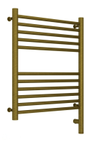 Полотенцесушитель электрический 600х500 Сунержа Богема + прямая 05-5805-6050 бронза