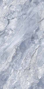 Керамогранит Ocean Gorgeous Blue голубой Полированный 60x120 от Ceradim (Индия)