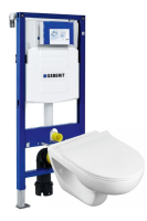 Комплект унитаз с инсталляцией и сиденьем микролифт Roca Victoria 346393+ZRU80139+111.300 безободковый