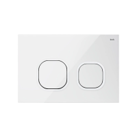 Кнопка смыва IDDIS Uniglass UNG01GWi77 белая