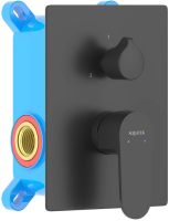 Смеситель для ванны Aquatek Оберон AQ1246MB черный