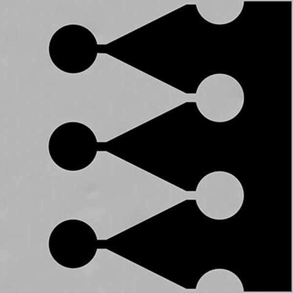 Декор Filippo Soul Blason Gris Negro 20x20 от Vives Ceramica (Испания)