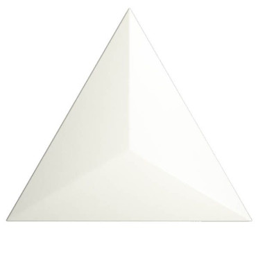 Настенная плитка Evoke Traingle Level White Matt (218241) 15x17 от ZYX (Испания)