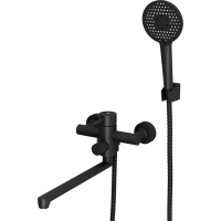 Смеситель для ванны RUSH Melos SUS1101-51Black черный