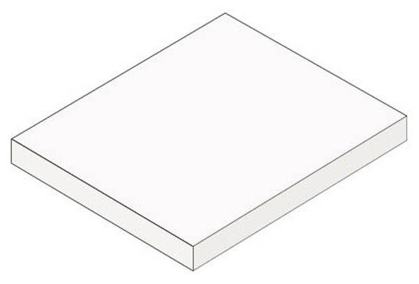 Угловая ступень Marvel Travertine Pearl Cross Scalino Angolare (AGEU) 33x33 от Atlas Concorde (Италия)