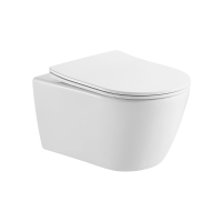 Унитаз подвесной с сиденьем микролифт Aquatek Бетта AQ1253W-00 безободковый