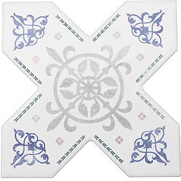 Керамогранит BECOLORS CROSS DEC. ARABESQUE (CV67380) 13.25x13.25 от Cevica (Испания)