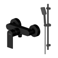 Комплект смесителей для душа Aquatek Лира AQ1432MB черный
