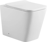 Унитаз приставной с сиденьем микролифт Aquanet Tavr Tavr 2.0 F безободковый