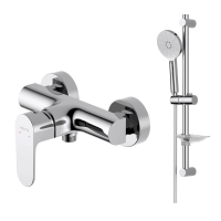 Комплект смесителей для душа Aquatek Оберон AQ1232CR хром