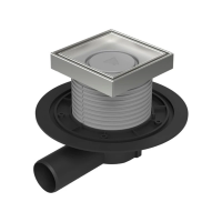 Душевой трап с решеткой под плитку Paini 125х125 мм