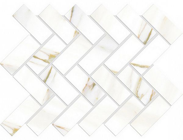 Мозаика Cava Herringbone satin finish (30116) 20.5x24 от Vallelunga Ceramica (Италия)