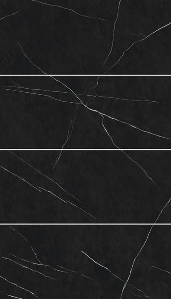 Керамогранит Marvel Meraviglia Black Origin 6mm Lapp. Kit Endless 4pcs (AKQW) 120x278 от Atlas Concorde (Италия)