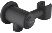 Шланговое подключение с держателем для душа Aquatek Классик AQ2462MB черный