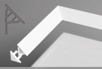 Универсальная декоративная планка Ravak 10/1100 белая XB451100001