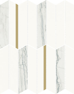 Мозаика 3D EXPERIENCE WHITE GLOSSY MOS INFINITY (600110000971) 30.7x38.7 от Italon (Россия)