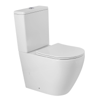 Чаша напольного унитаза с сиденьем микролифт BelBagno Sfera-R BB2141CPR/SC