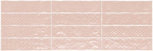 Настенная плитка MUSIC ROSA DECOR 7.5x30 от El Barco (Испания)