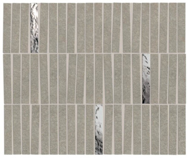 Мозаика Boost Mineral Grey Mosaico Domino Lux (AIHI) 35x29.2 от Atlas Concorde (Италия)