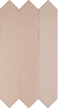 Настенная плитка CANDY CRAYON PINK (128399) 4.3x24.3 от DNA Tiles (Испания)