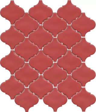 Мозаика Арабески Марокко красный матовый (KM2630M0061N) 26x30x0.7 от Kerama Marazzi (Россия)