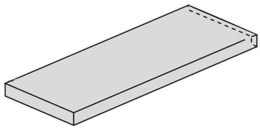 Ступень угловая MILLENNIUM PURE SCAL.80 ANG.SX левая 33x80 от Italon (Россия)