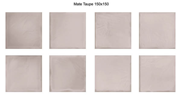 Настенная плитка Mate Taupe 15x15 от Eletto Ceramica (Россия)