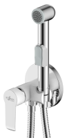 Гигиенический душ со смесителем Rossinka W W25-51 хром