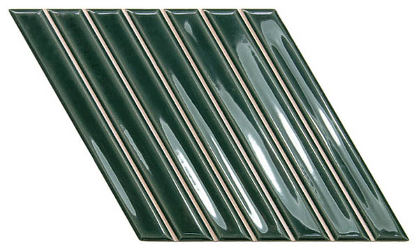 Настенная плитка SPIKE BARS A ROYAL GREEN (135016) 15x25.9 от WOW (Испания)