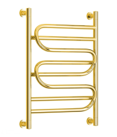 Полотенцесушитель водяной 700x600 Сунержа Иллюзия+ 03-0210-7060 золото