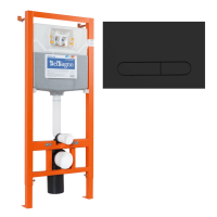 Инсталляция для подвесного унитаза 2в1 BelBagno BB001-120/BB007-PR-NERO.M