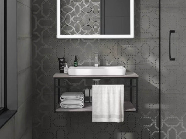 Бордюр Раваль серый светлый обрезной (SPA037R) 2.5x30 от Kerama Marazzi (Россия)