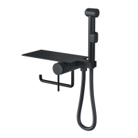 Гигиенический душ со смесителем Bronze de Luxe Scandi 708B черный