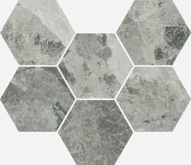 Мозаика CHA.EXTRA SILVER MOSAICO HEXAGON 25x29 от Italon (Россия)