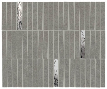 Мозаика Boost Mineral Smoke Mosaico Domino Lux (AIHJ) 35x29.2 от Atlas Concorde (Италия)