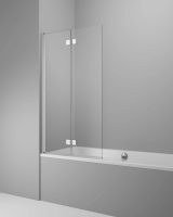 Шторка для ванны Radaway Essenza New 120 см. профиль хром, стекло прозрачное