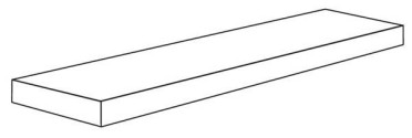 Угловая ступень CROSSROAD ANG.TOP SX COAL RET левая 32x120x4.5 от ABK Ceramiche (Италия)
