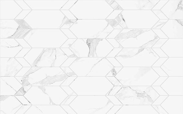 Настенная плитка Purity Mosaic белый (00-00-5-09-00-01-2628) 25x40 от Creto (Россия)